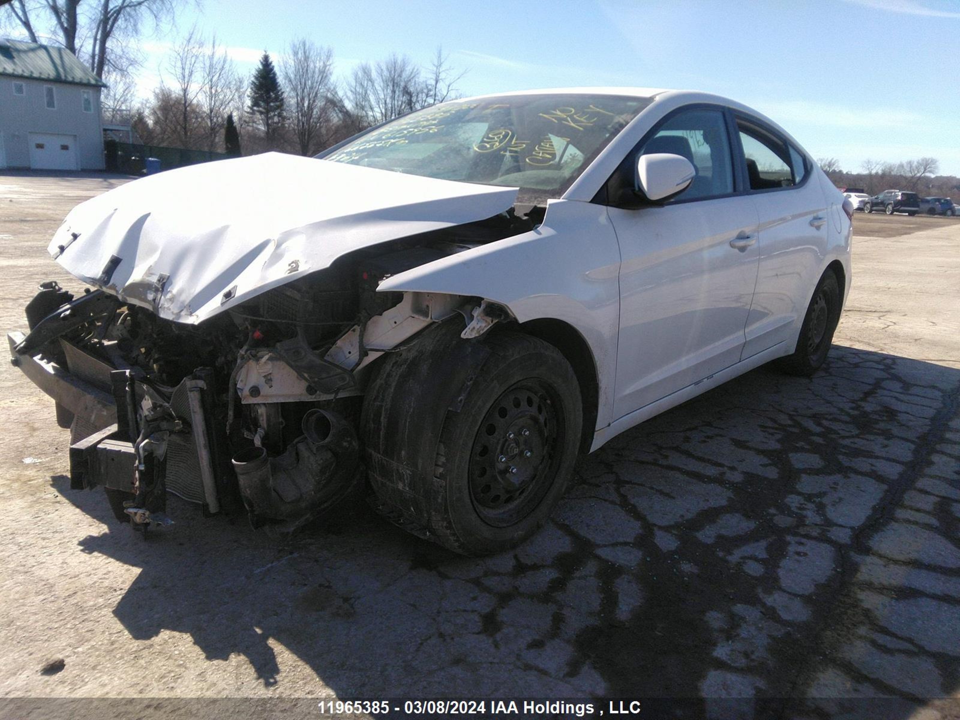 Photo 1 VIN: KMHD84LF3JU615956 - HYUNDAI ELANTRA 