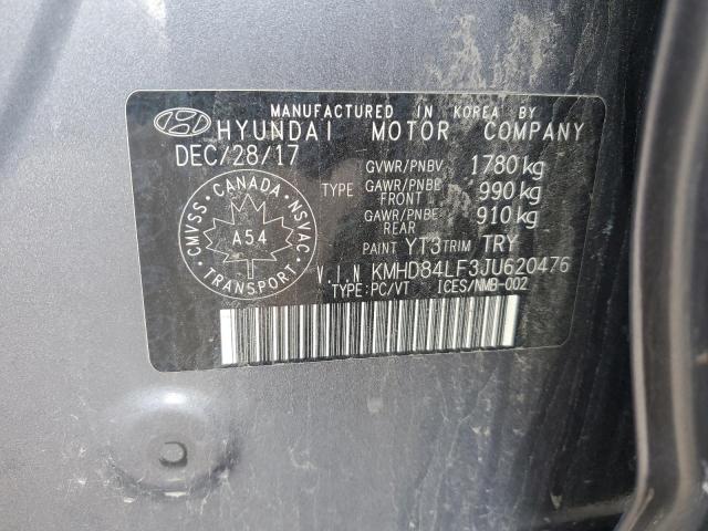 Photo 12 VIN: KMHD84LF3JU620476 - HYUNDAI ELANTRA SE 