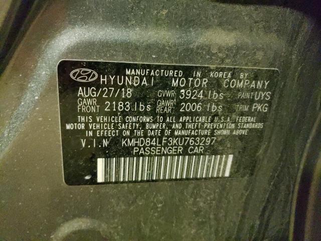 Photo 11 VIN: KMHD84LF3KU763297 - HYUNDAI ELANTRA 