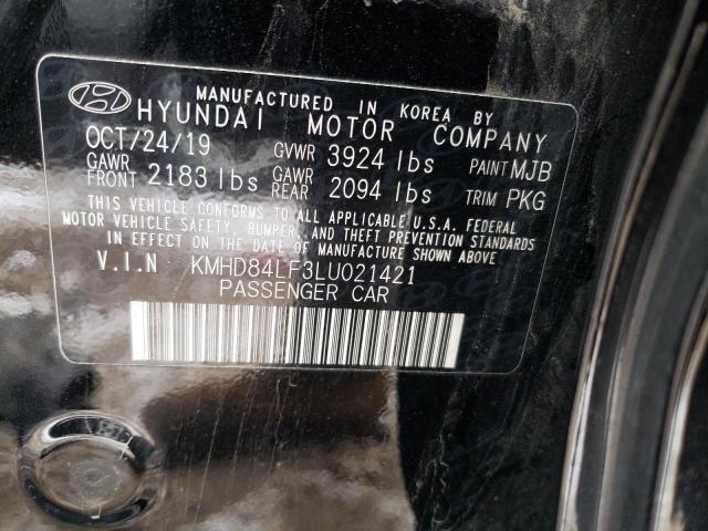 Photo 11 VIN: KMHD84LF3LU021421 - HYUNDAI ELANTRA 