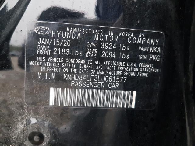 Photo 9 VIN: KMHD84LF3LU061577 - HYUNDAI ELANTRA SE 