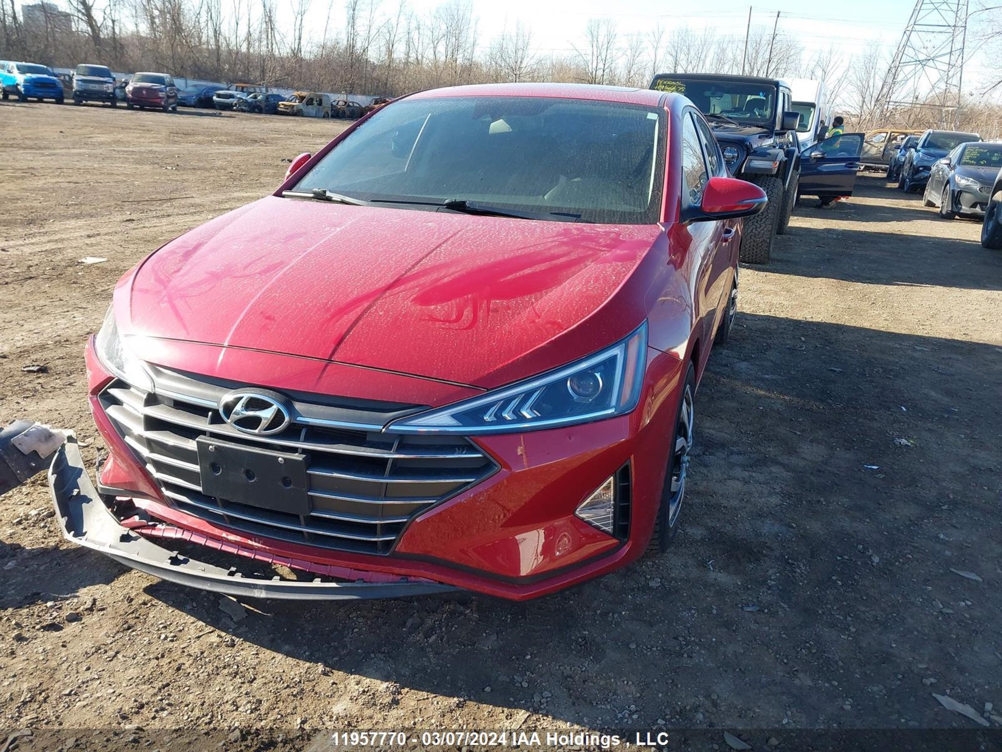 Photo 1 VIN: KMHD84LF3LU110129 - HYUNDAI ELANTRA 