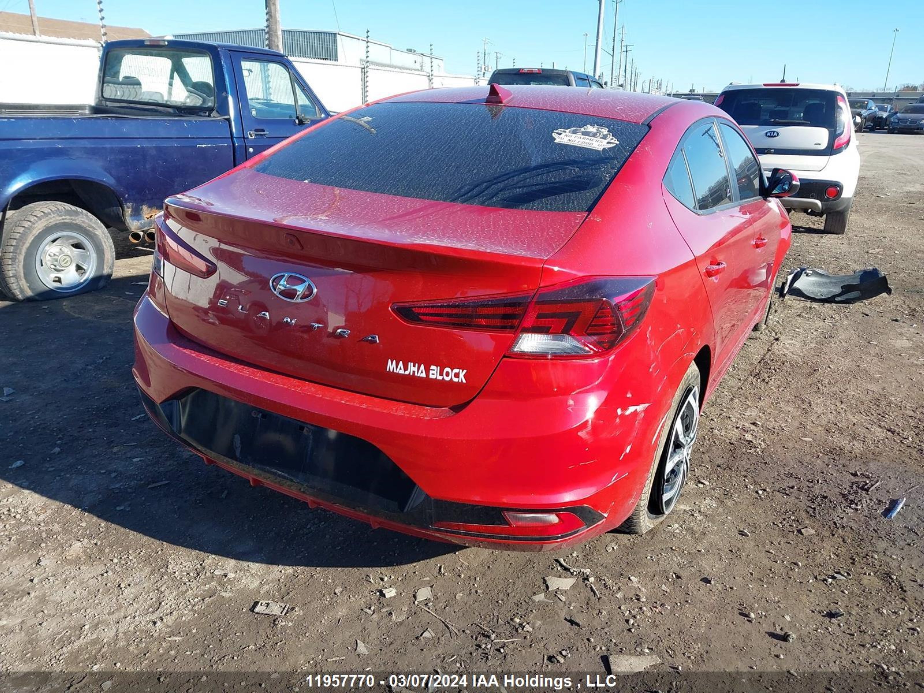 Photo 3 VIN: KMHD84LF3LU110129 - HYUNDAI ELANTRA 