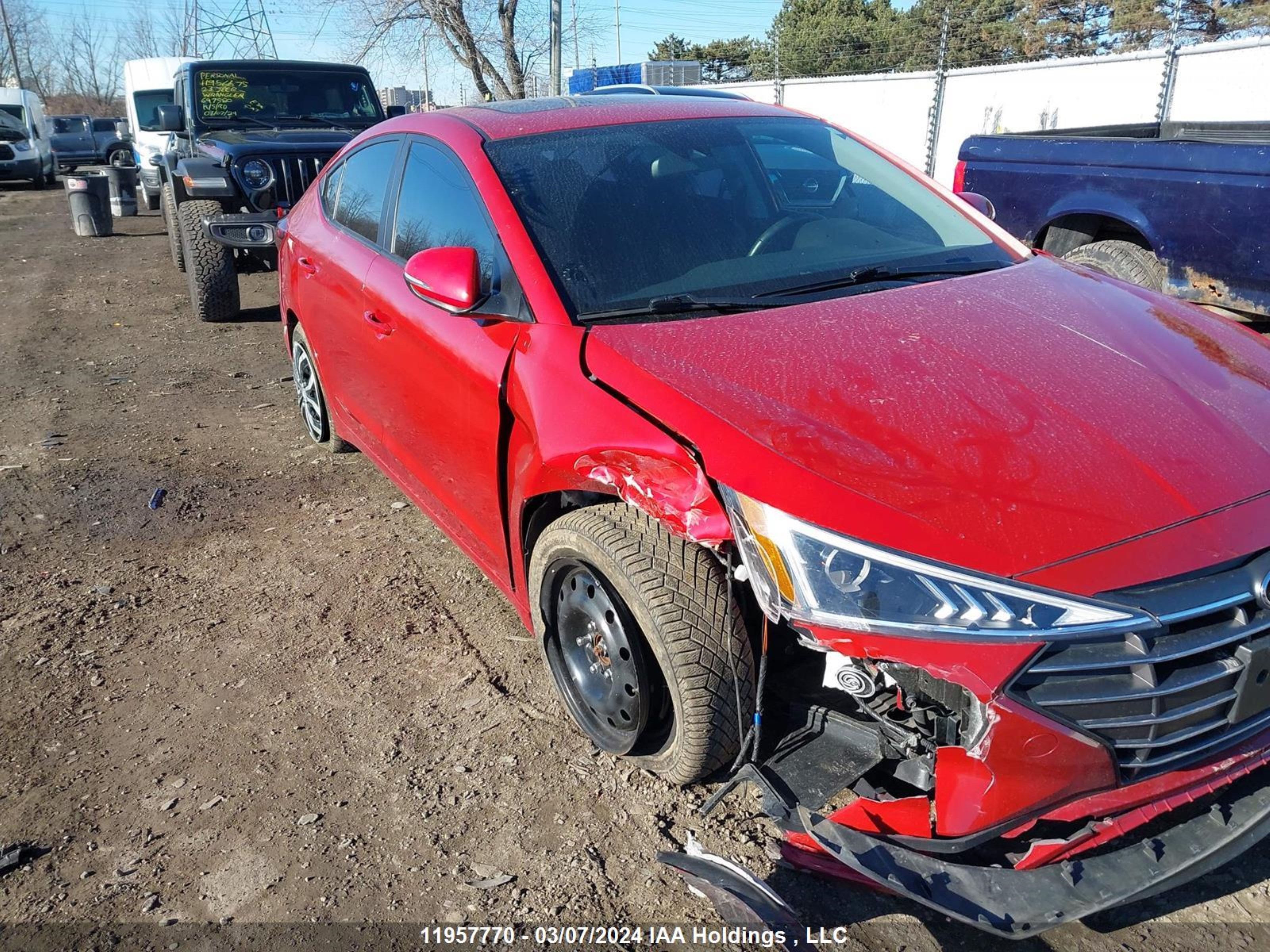 Photo 5 VIN: KMHD84LF3LU110129 - HYUNDAI ELANTRA 