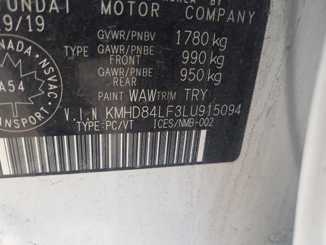 Photo 11 VIN: KMHD84LF3LU915094 - HYUNDAI ELANTRA SE 