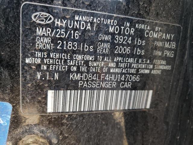 Photo 11 VIN: KMHD84LF4HU147066 - HYUNDAI ELANTRA SE 