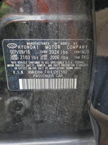 Photo 12 VIN: KMHD84LF4HU281592 - HYUNDAI ELANTRA 