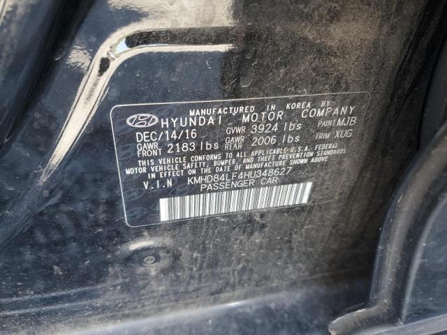 Photo 11 VIN: KMHD84LF4HU348627 - HYUNDAI ELANTRA 