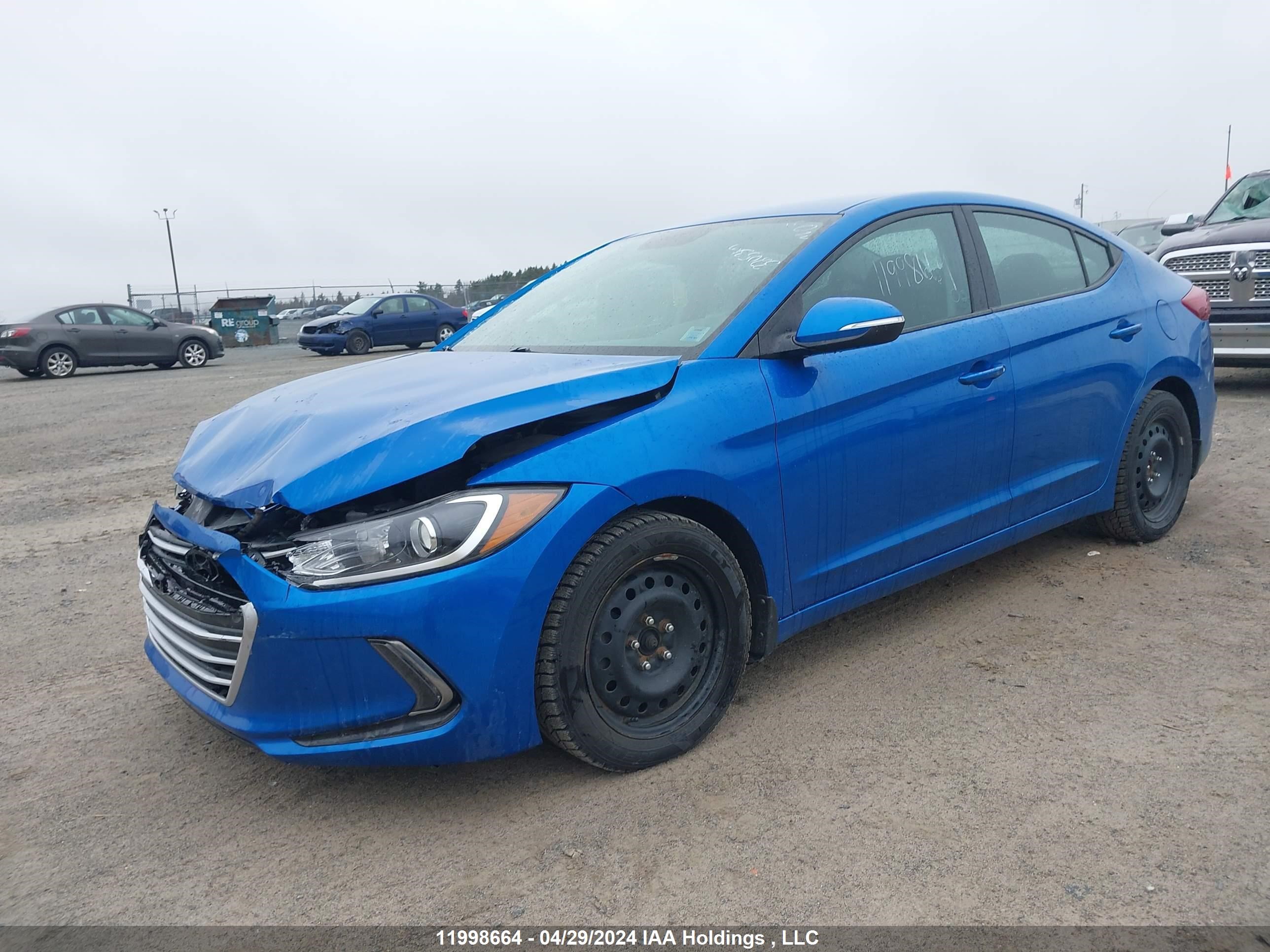 Photo 1 VIN: KMHD84LF4HU378307 - HYUNDAI ELANTRA 