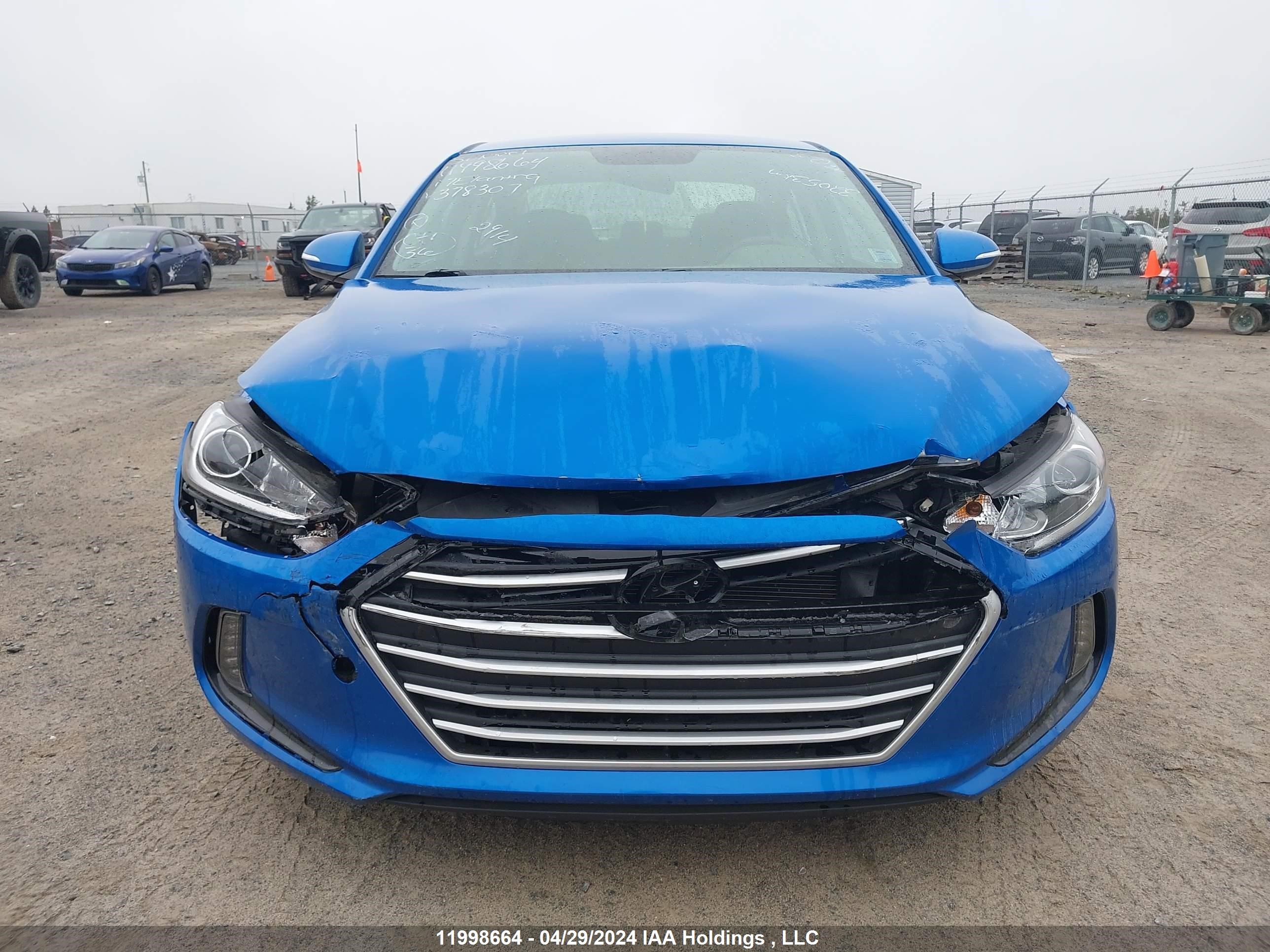 Photo 12 VIN: KMHD84LF4HU378307 - HYUNDAI ELANTRA 