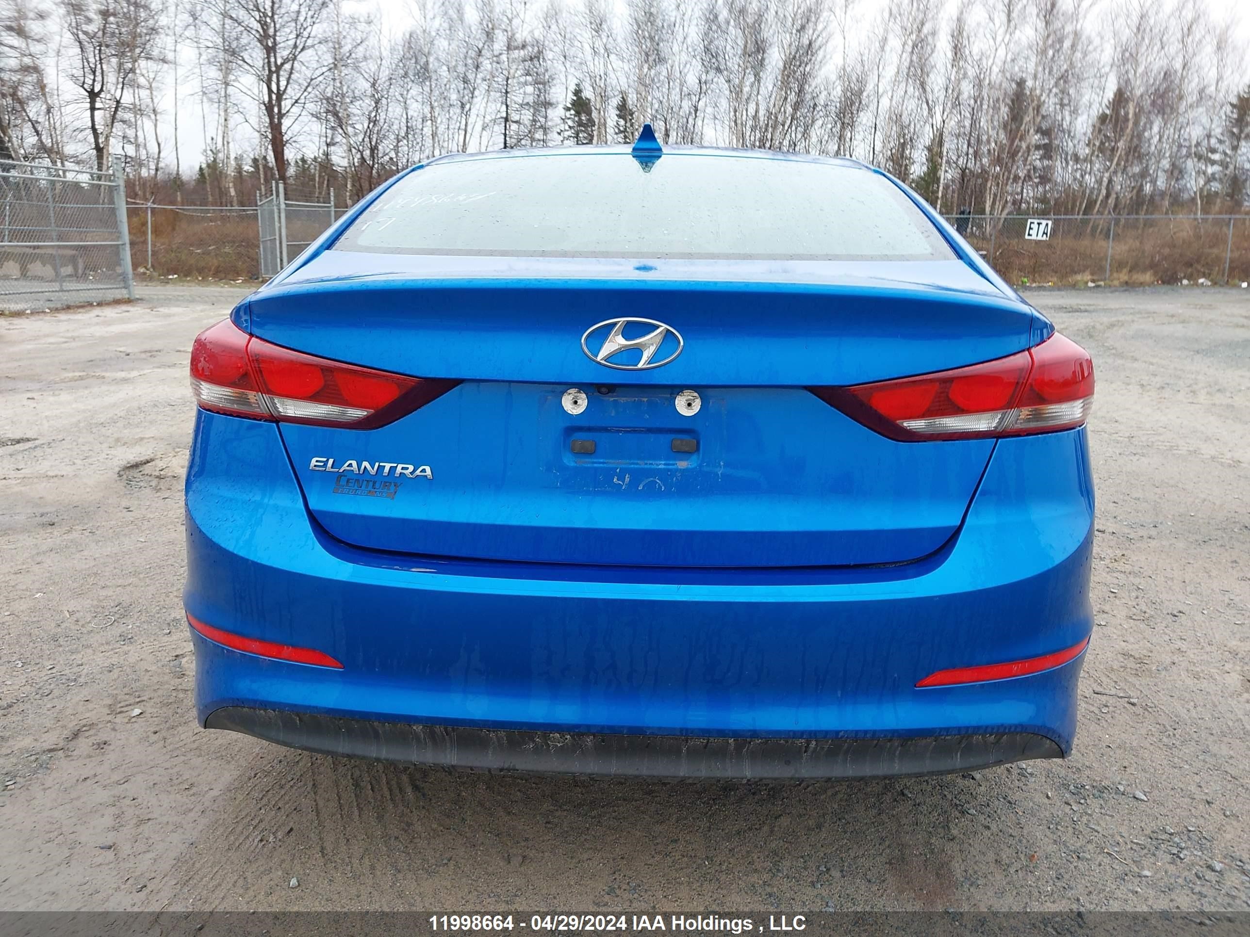 Photo 16 VIN: KMHD84LF4HU378307 - HYUNDAI ELANTRA 