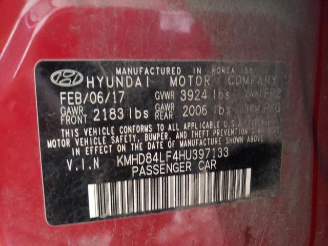 Photo 9 VIN: KMHD84LF4HU397133 - HYUNDAI ELANTRA SE 