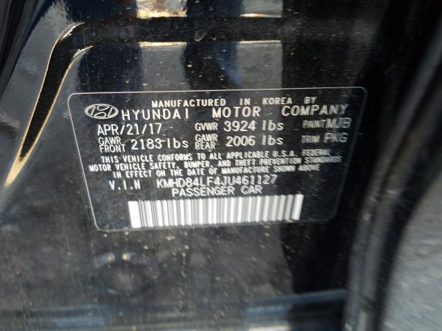 Photo 9 VIN: KMHD84LF4JU461127 - HYUNDAI ELANTRA SE 