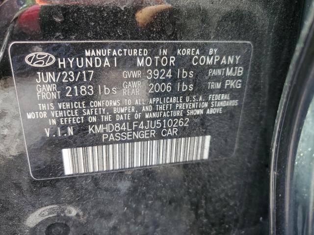 Photo 11 VIN: KMHD84LF4JU510262 - HYUNDAI ELANTRA 