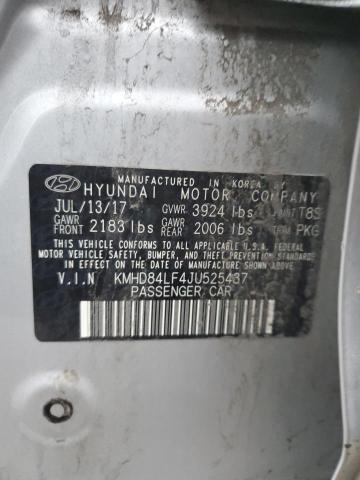 Photo 12 VIN: KMHD84LF4JU525487 - HYUNDAI ELANTRA 