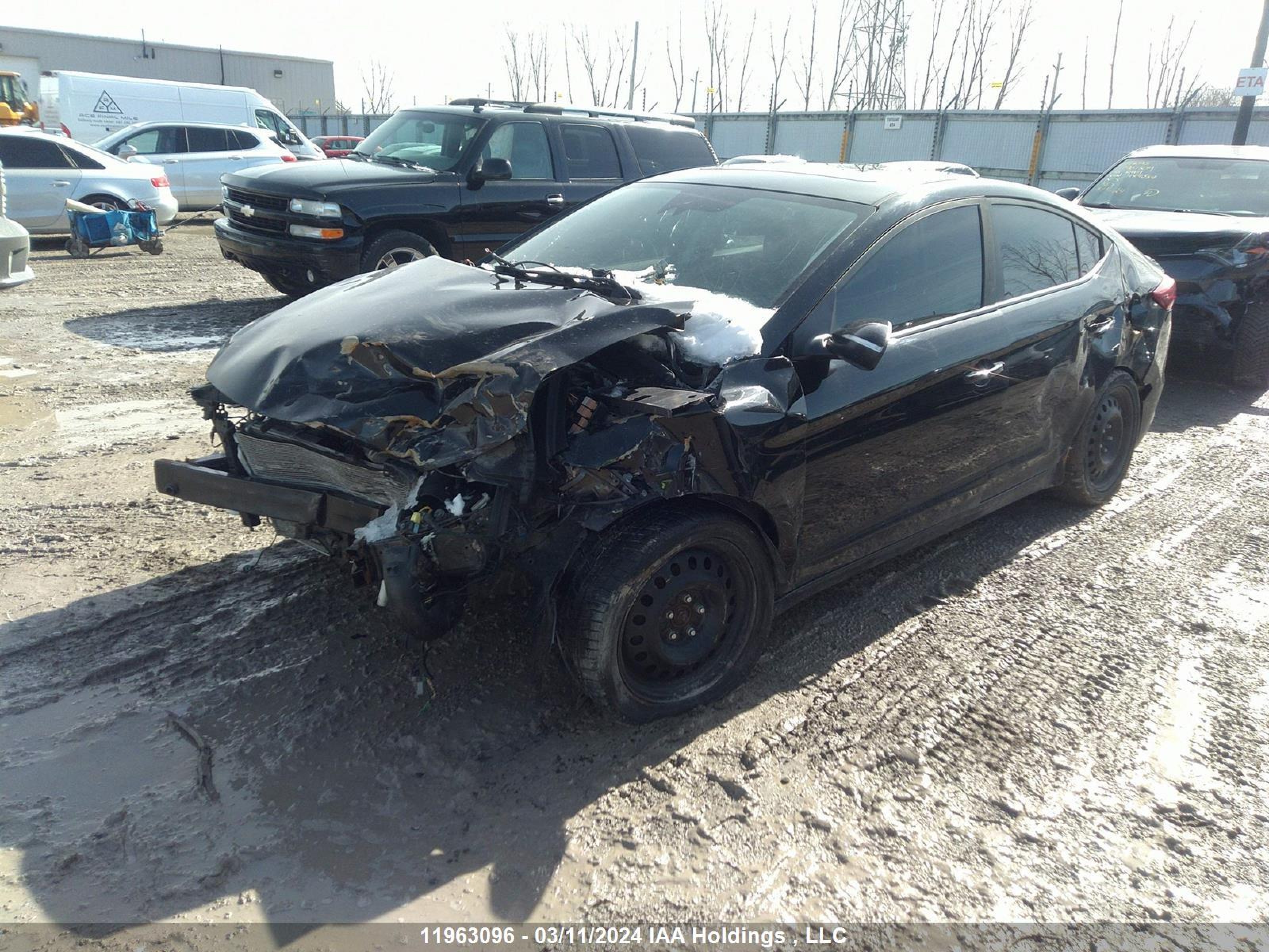 Photo 1 VIN: KMHD84LF4JU654555 - HYUNDAI ELANTRA 