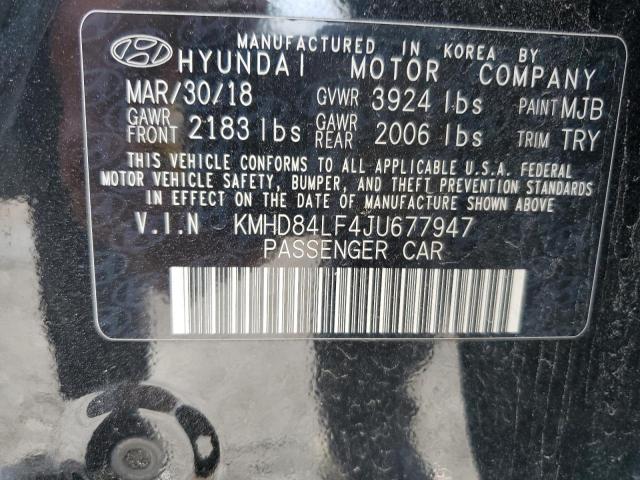 Photo 12 VIN: KMHD84LF4JU677947 - HYUNDAI ELANTRA SE 