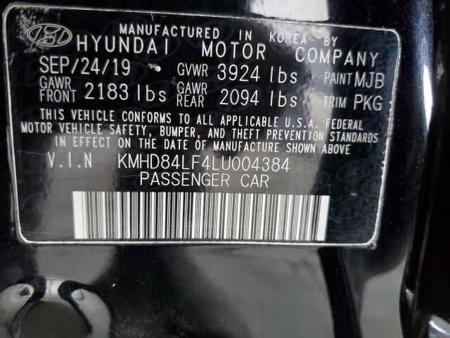 Photo 11 VIN: KMHD84LF4LU004384 - HYUNDAI ELANTRA 