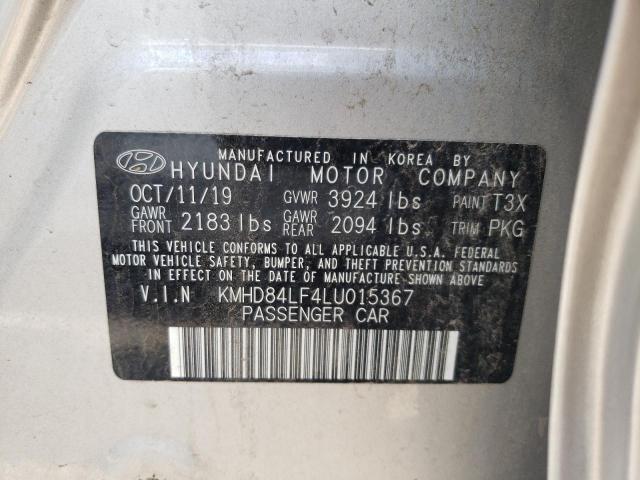 Photo 9 VIN: KMHD84LF4LU015367 - HYUNDAI ELANTRA SE 