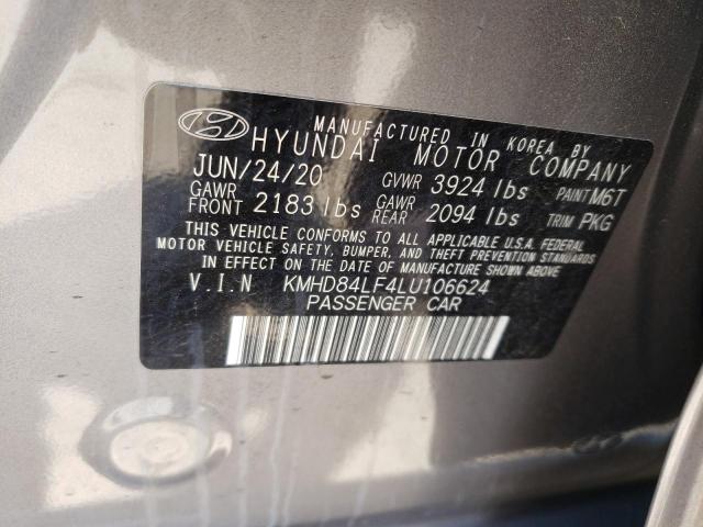 Photo 11 VIN: KMHD84LF4LU106624 - HYUNDAI ELANTRA SE 