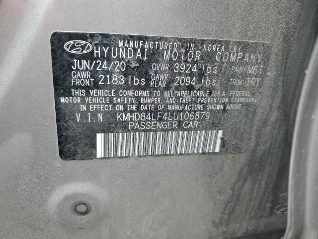 Photo 11 VIN: KMHD84LF4LU106879 - HYUNDAI ELANTRA SE 