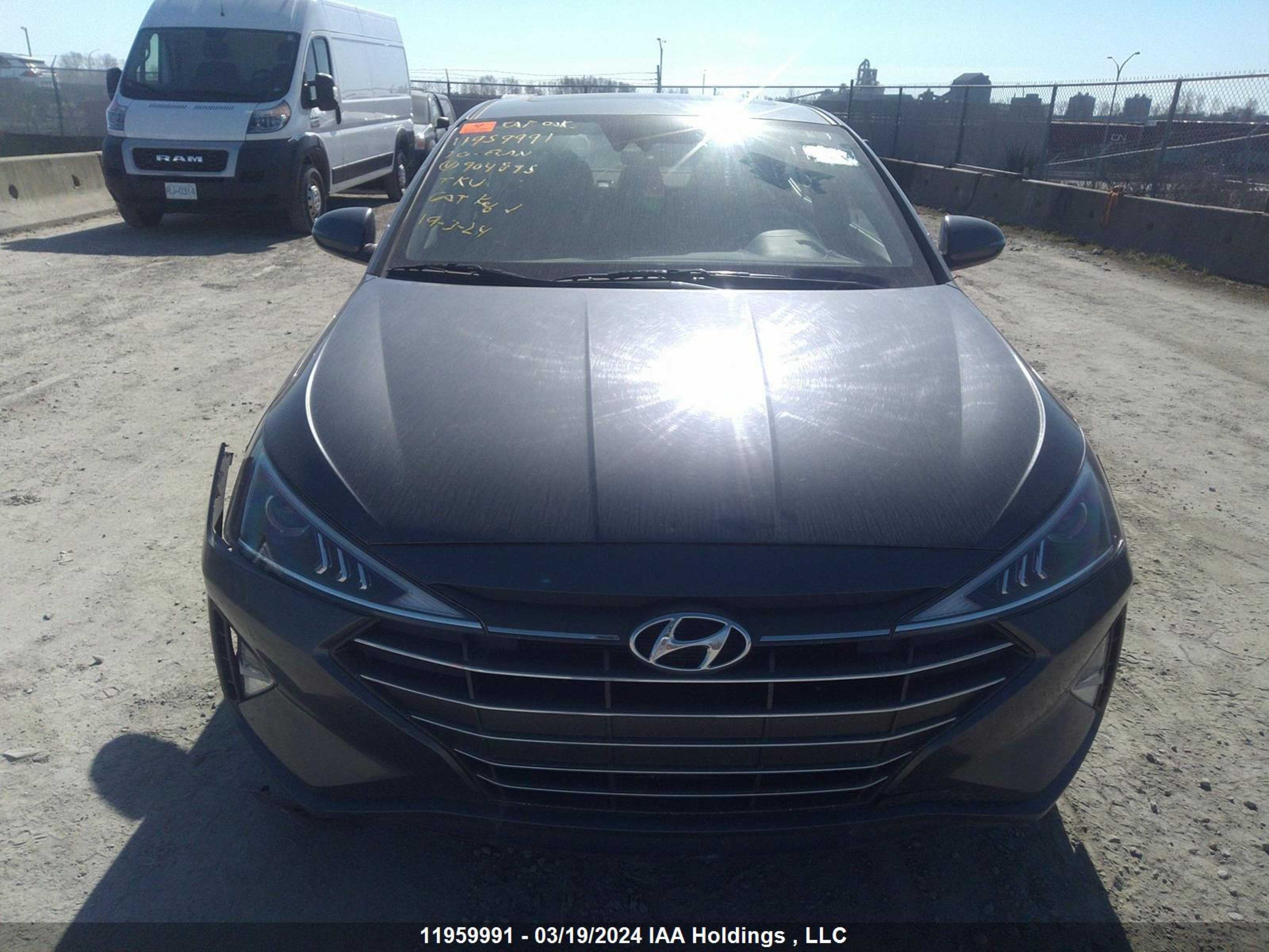 Photo 12 VIN: KMHD84LF4LU904895 - HYUNDAI ELANTRA 