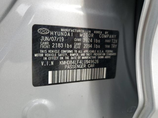 Photo 12 VIN: KMHD84LF4LU949626 - HYUNDAI ELANTRA SE 