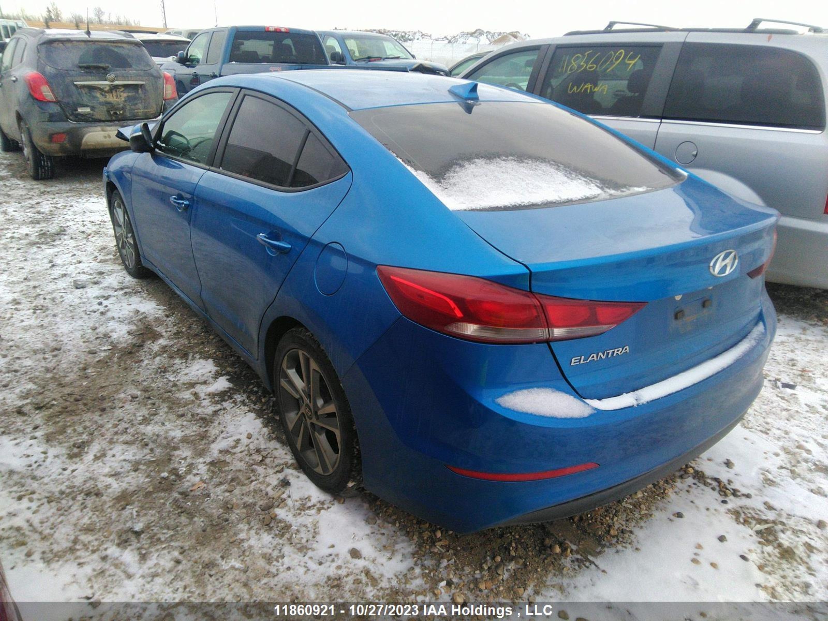 Photo 2 VIN: KMHD84LF5HU099187 - HYUNDAI ELANTRA 