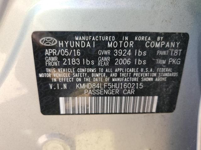 Photo 11 VIN: KMHD84LF5HU160215 - HYUNDAI ELANTRA SE 