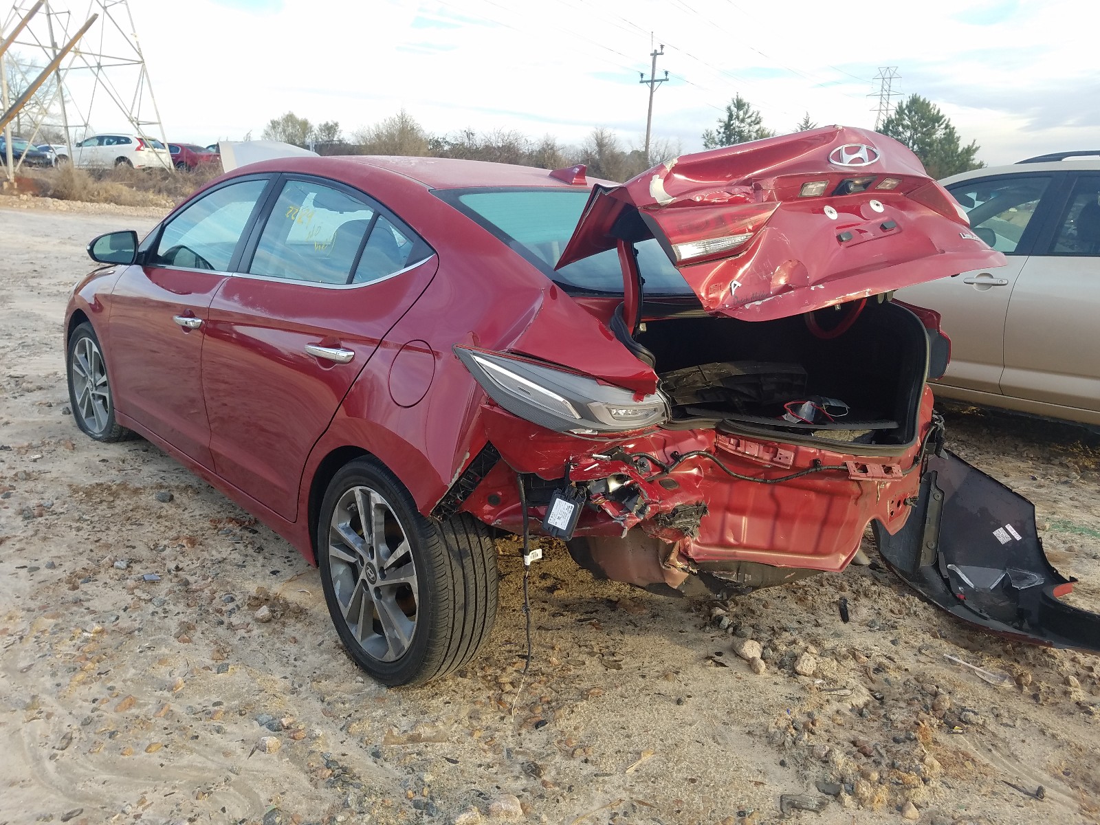 Photo 2 VIN: KMHD84LF5HU267328 - HYUNDAI ELANTRA SE 