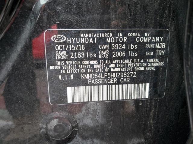 Photo 12 VIN: KMHD84LF5HU298272 - HYUNDAI ELANTRA SE 