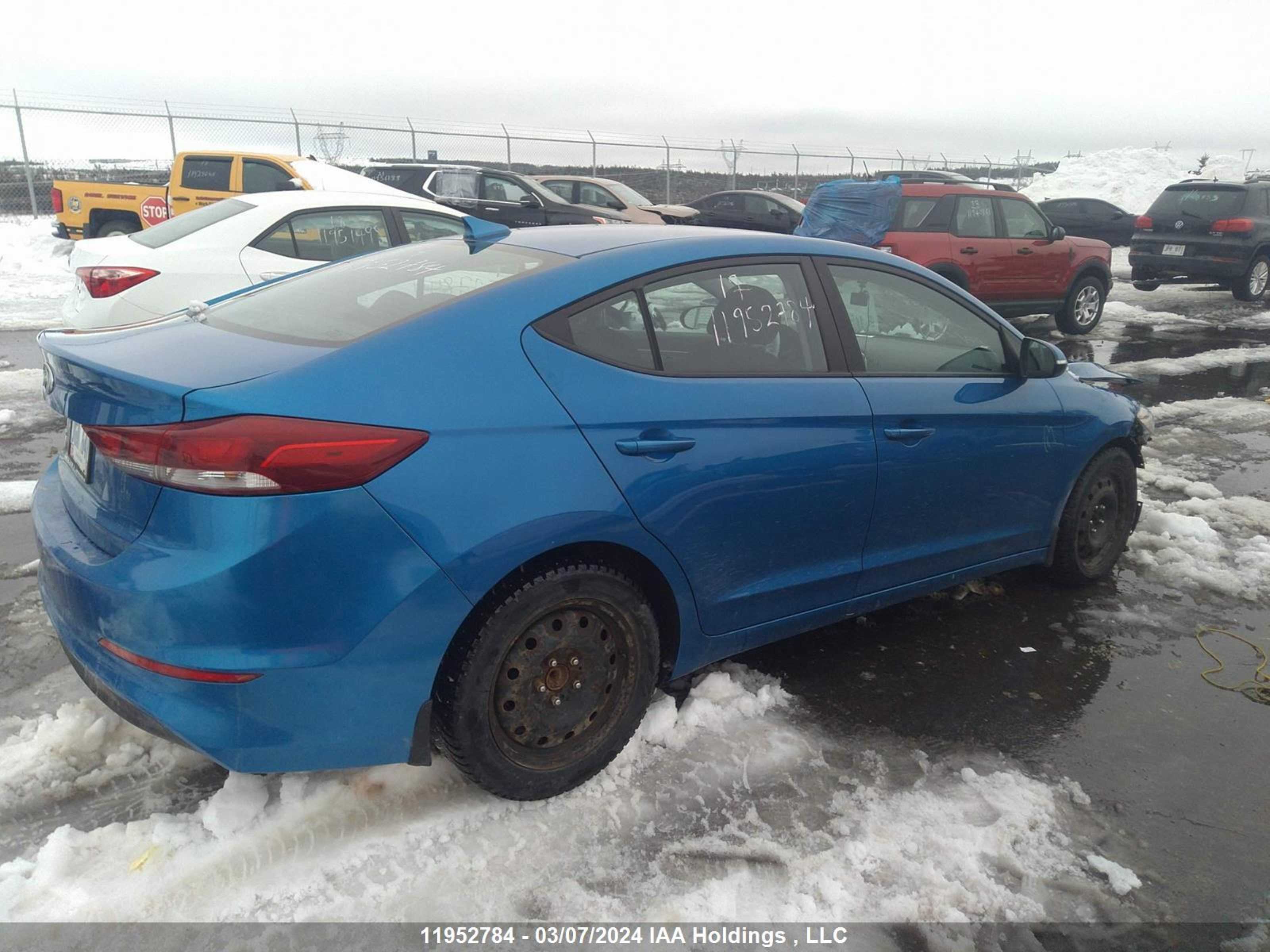 Photo 3 VIN: KMHD84LF5HU336602 - HYUNDAI ELANTRA 