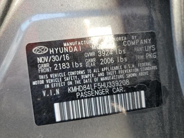 Photo 11 VIN: KMHD84LF5HU339208 - HYUNDAI ELANTRA SE 