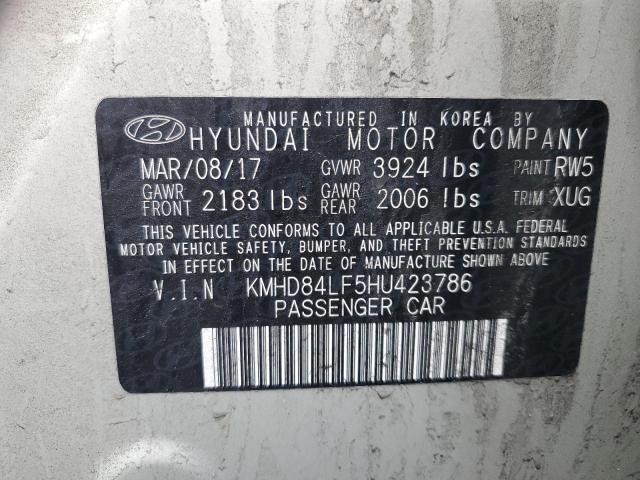 Photo 12 VIN: KMHD84LF5HU423786 - HYUNDAI ELANTRA 