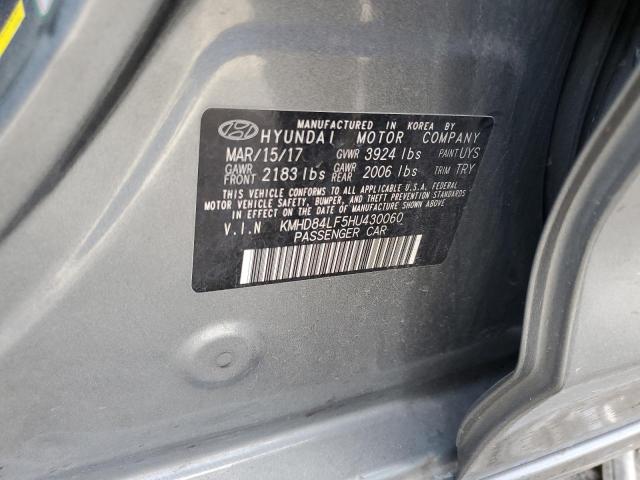 Photo 11 VIN: KMHD84LF5HU430060 - HYUNDAI ELANTRA SE 