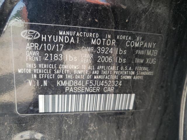 Photo 11 VIN: KMHD84LF5JU452324 - HYUNDAI ELANTRA 