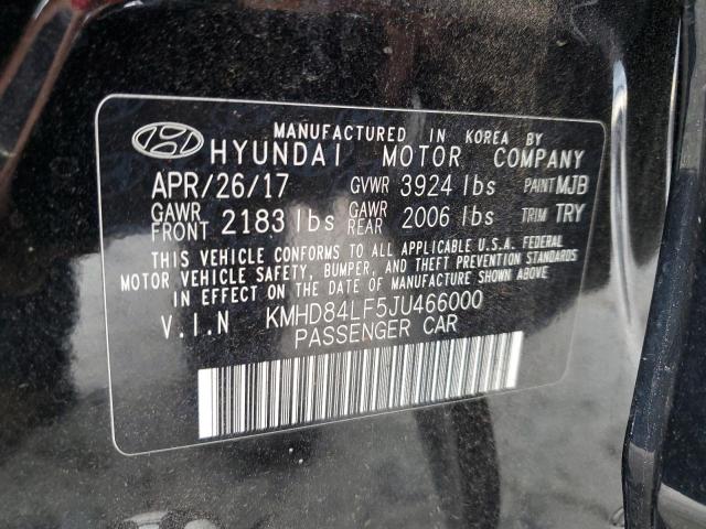 Photo 11 VIN: KMHD84LF5JU466000 - HYUNDAI ELANTRA SE 