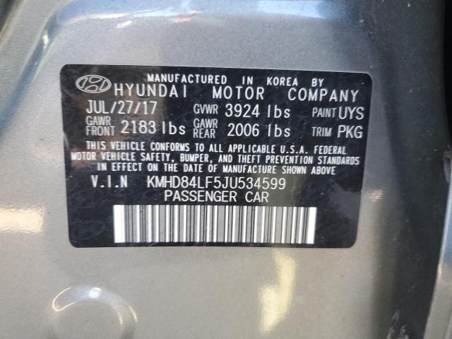 Photo 11 VIN: KMHD84LF5JU534599 - HYUNDAI ELANTRA SE 