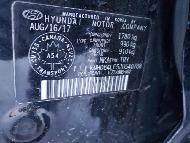 Photo 11 VIN: KMHD84LF5JU540788 - HYUNDAI ELANTRA 