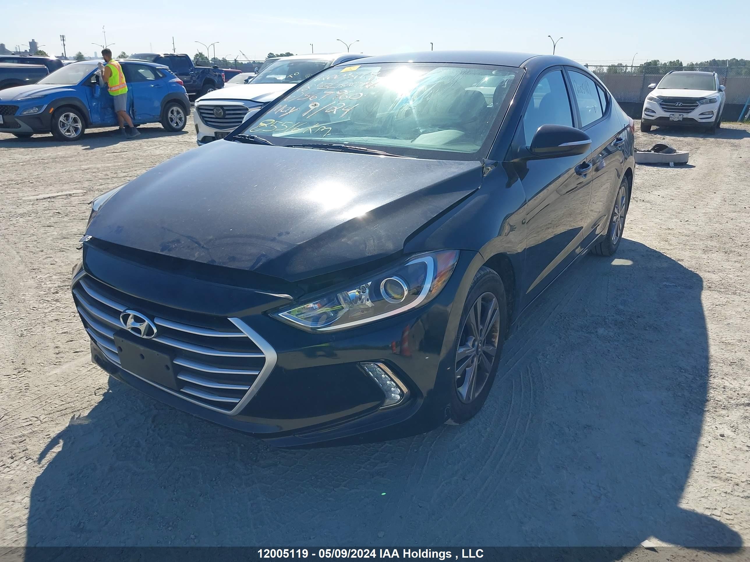 Photo 1 VIN: KMHD84LF5JU567960 - HYUNDAI ELANTRA 