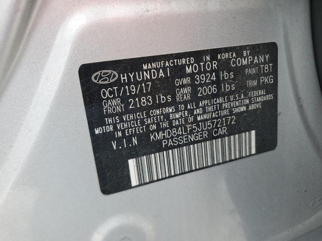 Photo 11 VIN: KMHD84LF5JU572172 - HYUNDAI ELANTRA 