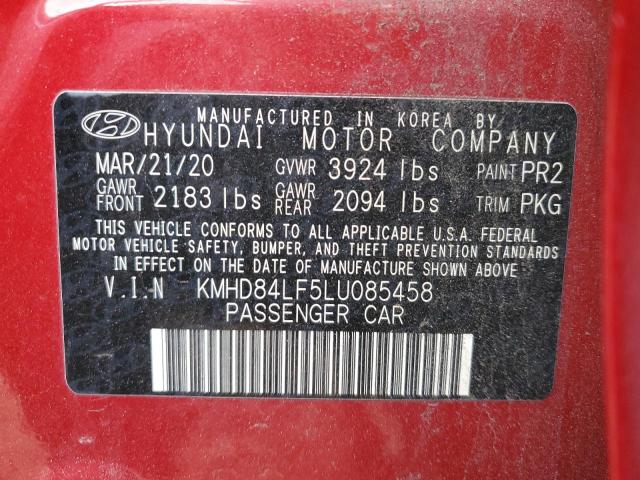 Photo 11 VIN: KMHD84LF5LU085458 - HYUNDAI ELANTRA SE 