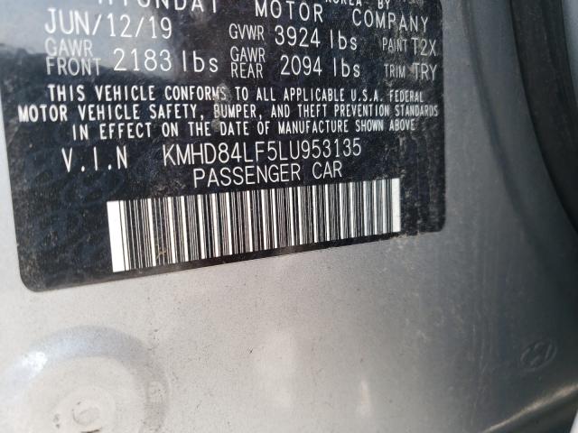 Photo 9 VIN: KMHD84LF5LU953135 - HYUNDAI ELANTRA SE 