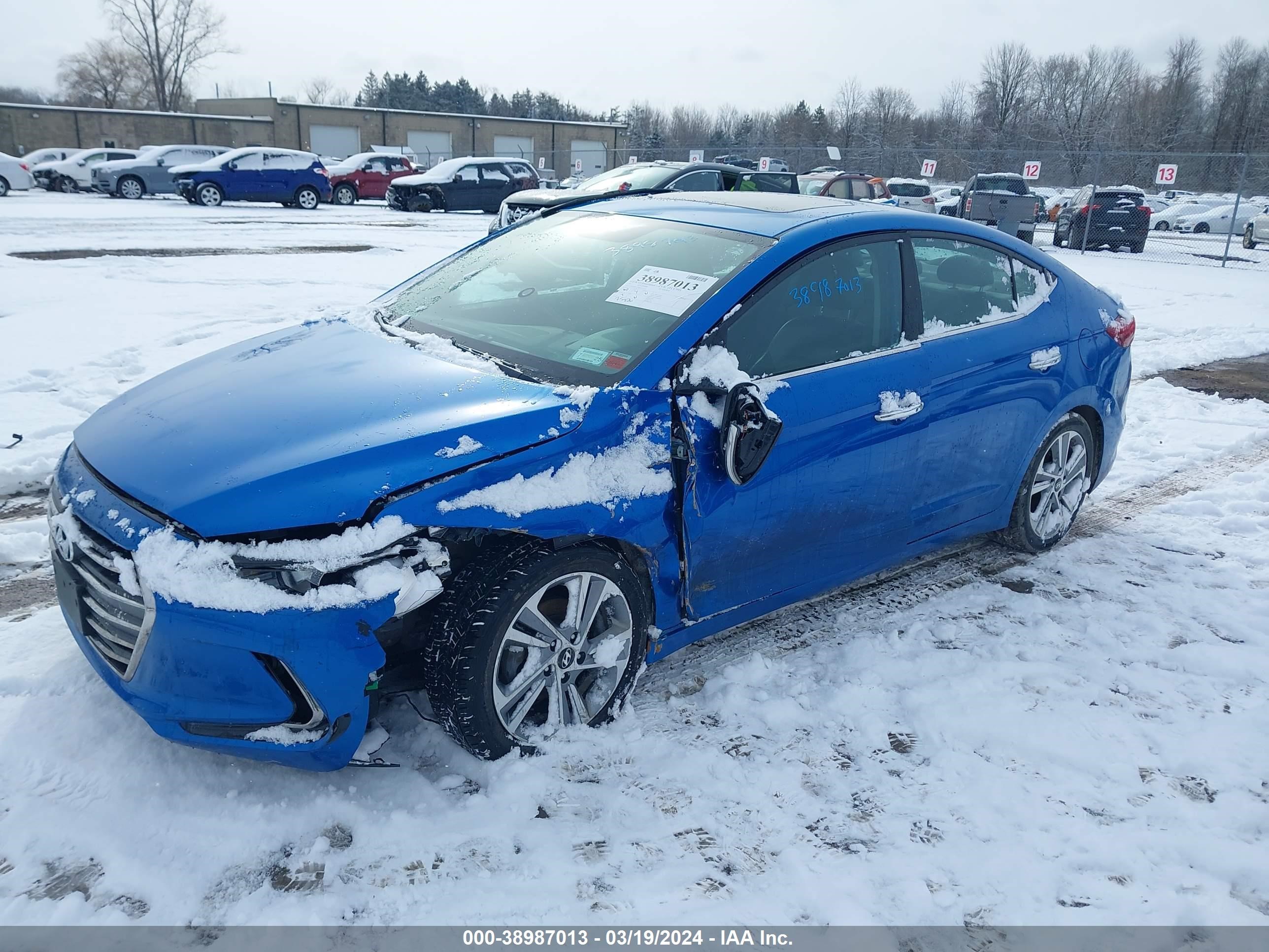 Photo 1 VIN: KMHD84LF6HU212211 - HYUNDAI ELANTRA 