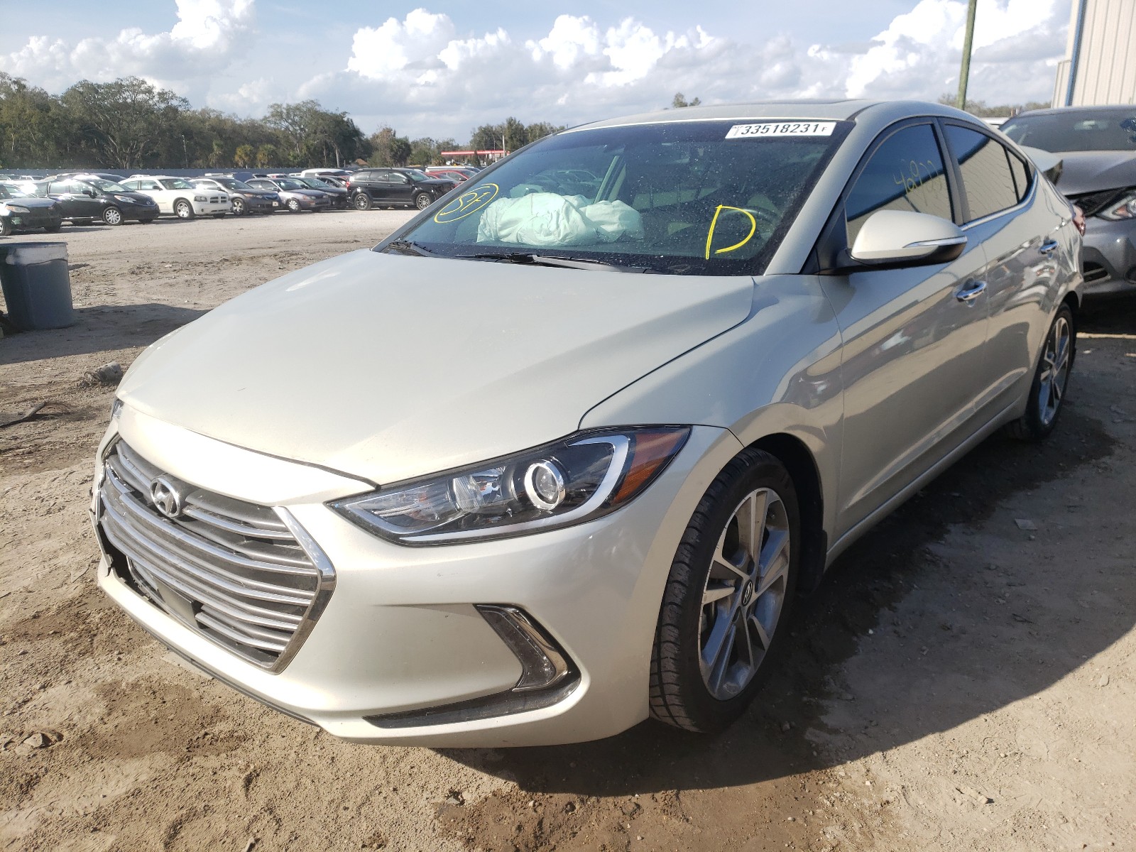 Photo 1 VIN: KMHD84LF6HU282744 - HYUNDAI ELANTRA SE 