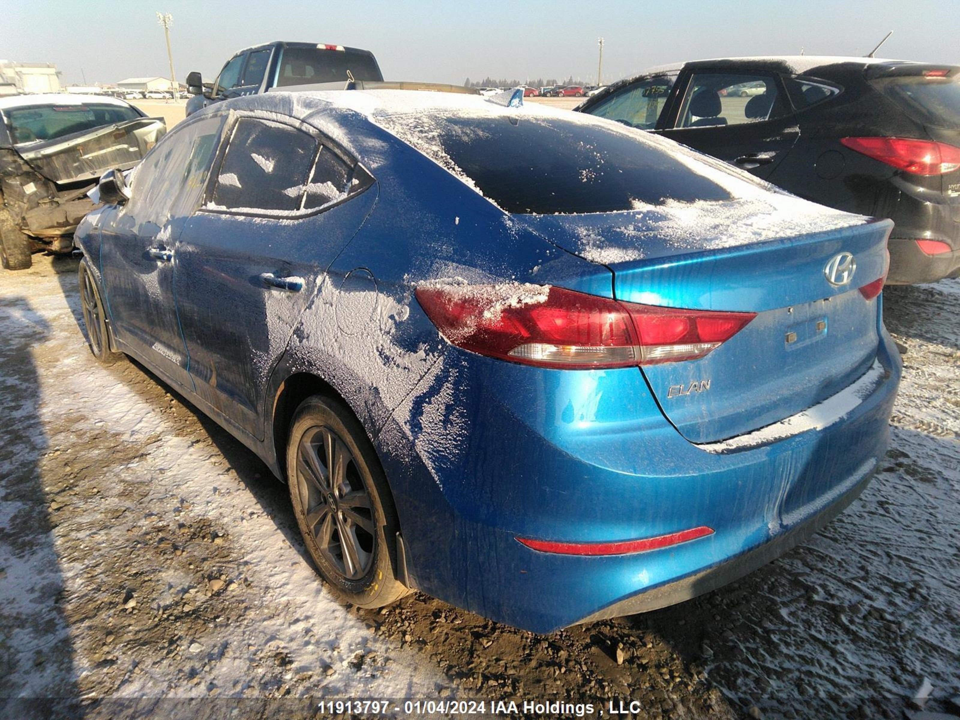 Photo 2 VIN: KMHD84LF6HU360875 - HYUNDAI ELANTRA 