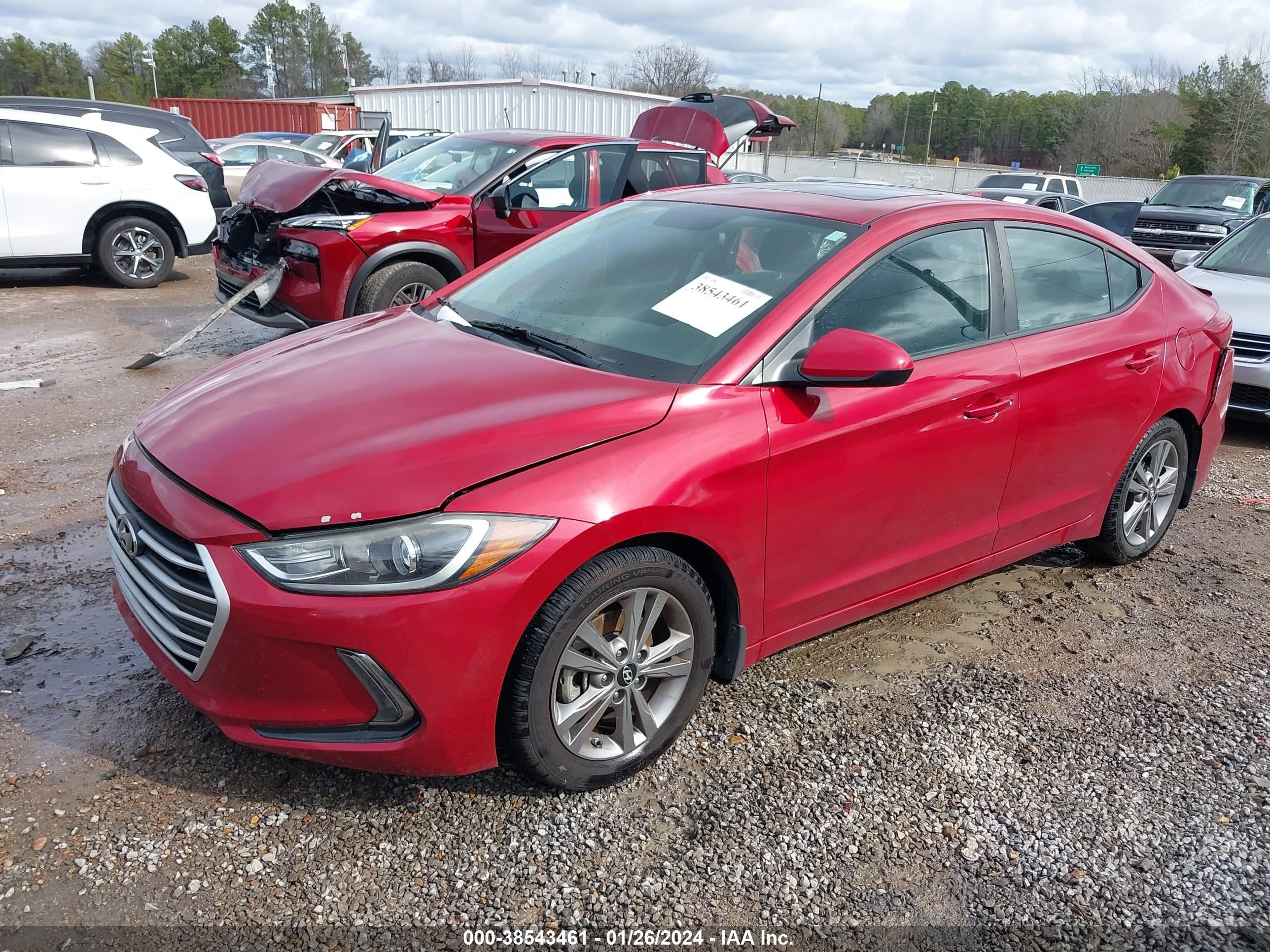 Photo 1 VIN: KMHD84LF6HU408892 - HYUNDAI ELANTRA 