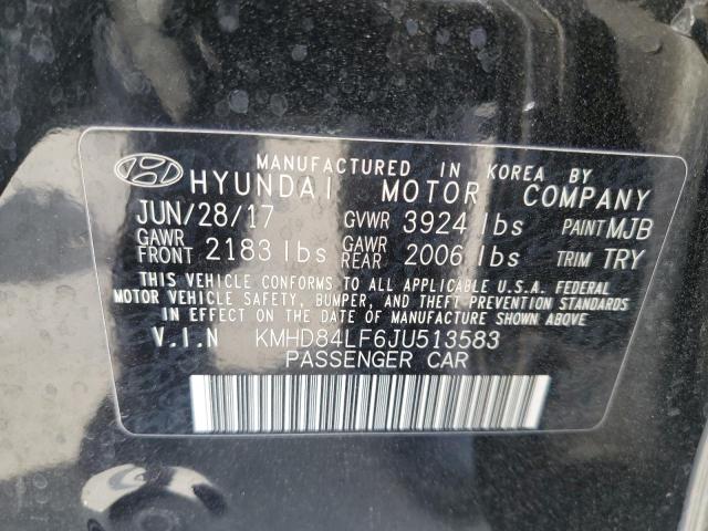 Photo 11 VIN: KMHD84LF6JU513583 - HYUNDAI ELANTRA SE 