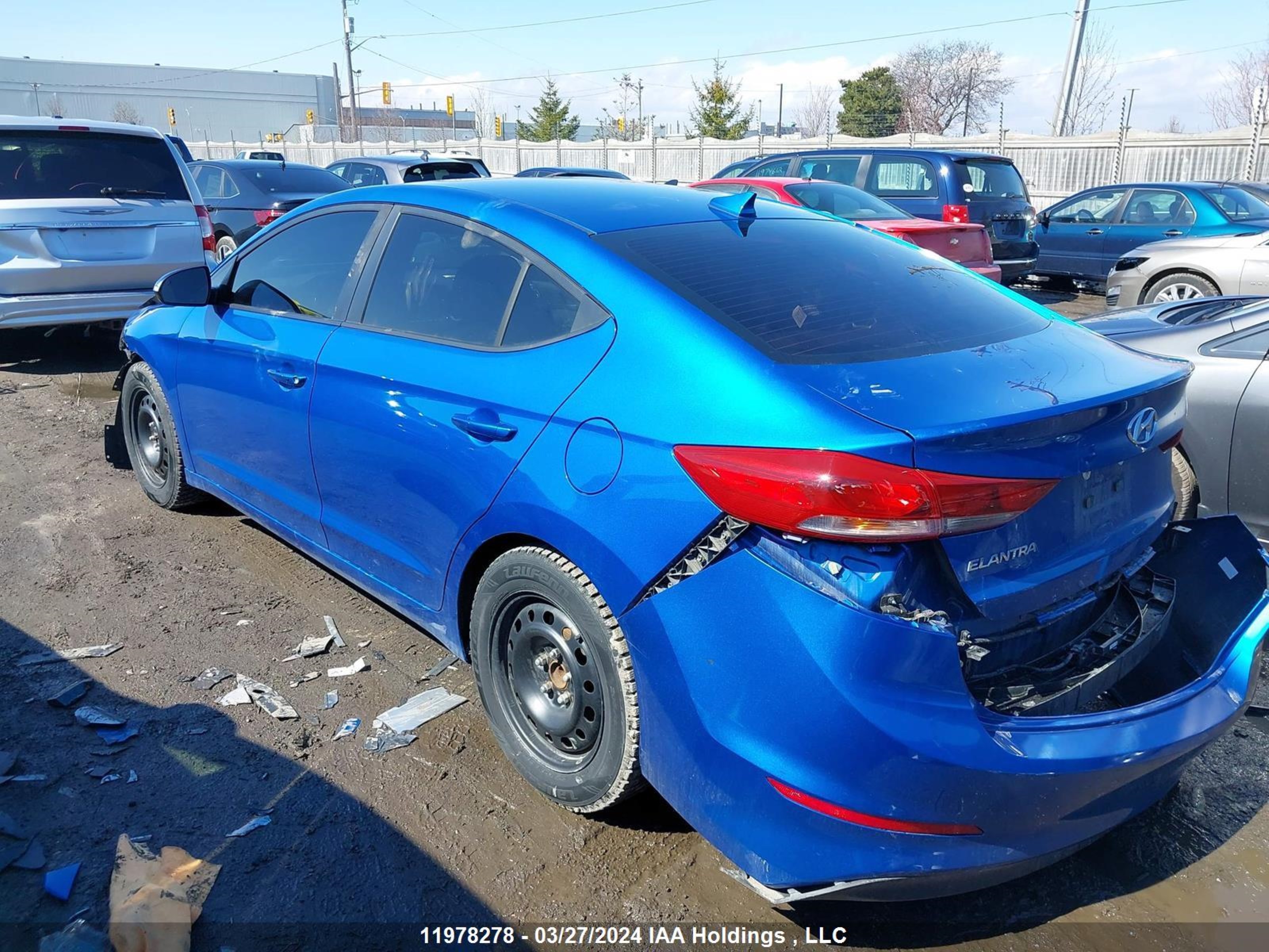 Photo 2 VIN: KMHD84LF6JU521408 - HYUNDAI ELANTRA 