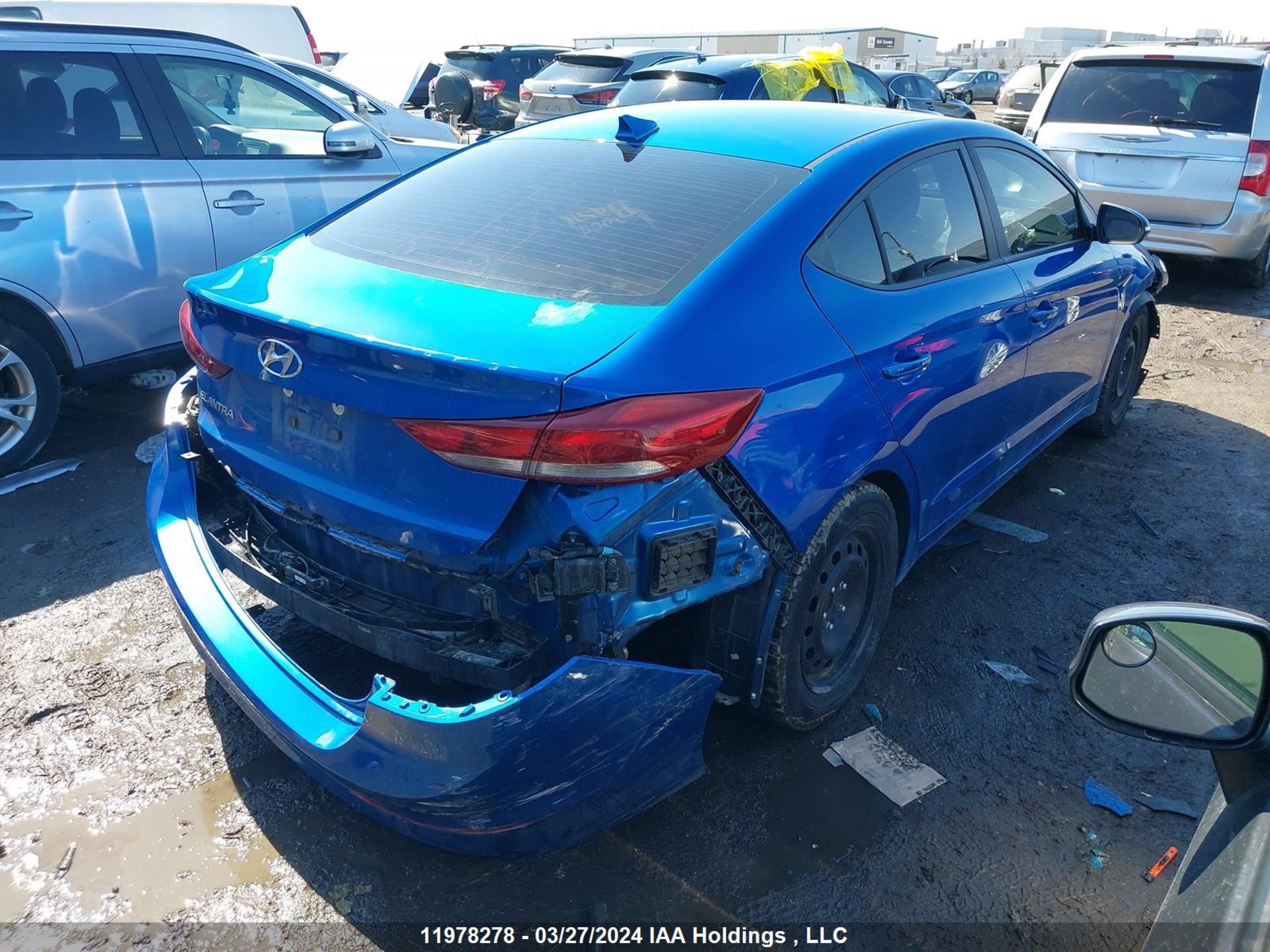 Photo 3 VIN: KMHD84LF6JU521408 - HYUNDAI ELANTRA 